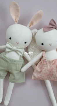 Bunny sewing pattern - Studio Seren