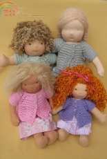 Lacy Doll Cardigan by Evelyn A. Clark -Free
