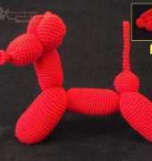 Henry Hound Balloon Animal by Rach Jackson