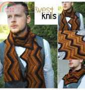Creekbed Scarf by Stephen West  Knitty, First Fall 2011-Free