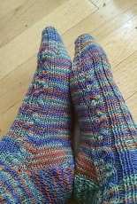 Kirsten Socks by D Knight-Free