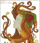 Autumn Lady from Hafty Polskie Igla Malowane 10 2012 XSD