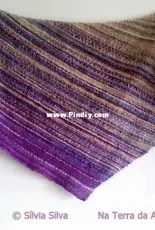 Riscadinho Shawl by Sílvia Silva - English, Portuguese - Free