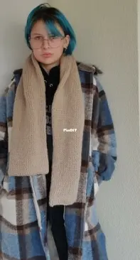The Classic Knit Scarf by Karlijn Glaudemans - Free