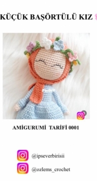 İpseverbirisii - Elifnur Baş - Little Girl with Hijab - Küçük Başörtülü Kız - Turkish