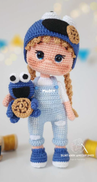 Dünyanın Amigurumisi - Bilgenur Çamtosun - Cookie Doll