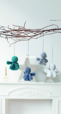 Anchor Crafts - Glückshäkelei - Floating Angel - Free