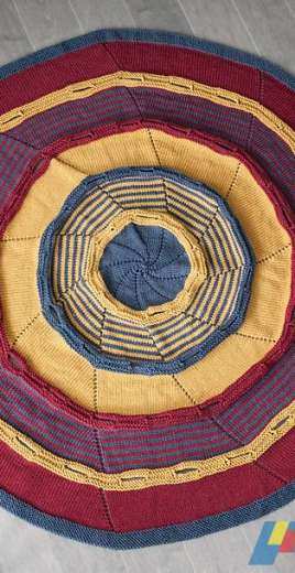 Carnival Carousel Baby Blanket by Shannon Charles - Free