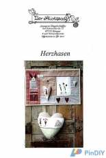 Der Stickpatz - Herzhasen