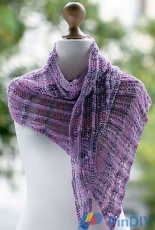 Primavera Wrap by Gretchen Tracy/Balls to the Walls Knits-Free