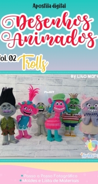 Atelie Artes do Lito - Lito Martins - Cartoons Vol.2 - Trolls - Desenhos Animados Vol.02 - Trolls - Portuguese