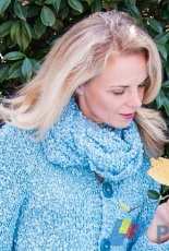 Long Cardigan & Scarf by Evi Volf -Free