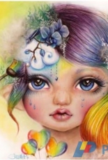 HAED HAESHPMINI 14263 Mini Rainbow Rosalie by Sheena Pike