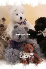 The Beary Basket - Jennine Rohrbaugh - Miniature Crocheted Teddy Bear Pattern 2