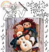 Cat and the Fiddle Designs CF 155 Winter Friends