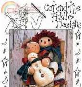 Cat and the Fiddle Designs CF 155 Winter Friends