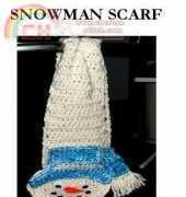 One Crazystitcher - Carla Rizzie - Snowman Scarf