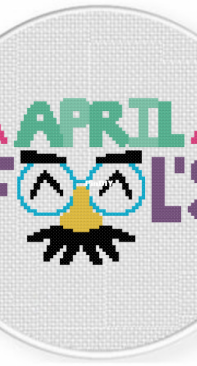 Daily Cross Stich - April Fools!
