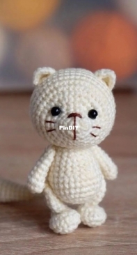 Ksyma Toys - Brooch_cott - Ksenia / Ksenya Markovskaya - Cat - Russian - Free