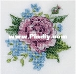Janlynn Rose Afghan Motif - Free