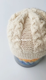 Waiting for Winter Beanie by Astrid Purins-Free