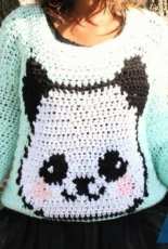Dream Crochet - Ashlee Elle Wright - The Sweet Panda Crochet Sweater