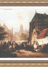 Classic Cross Stitch 353c09 - Market Day