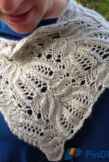 From the Mountain - Frost Flowers Capelet - Mary Ann Gebhardt Free