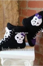 Hooks and Heels - Regina S. Graham - Punky Slipper Booties - Free