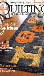 McCalls Quilting September/October  2020