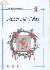 Im Stickhimmel 700/63A Moose On Skis - Elch auf Ski