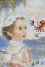 HAED HAESGQS 011 QS Little Miss Muffet by Scott Gustafson