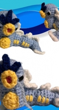 Dipped In Ink Crochet - Sasha N. McElroy - Gyarados