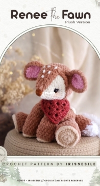 Irissesile - Cecilia - Renee the Fawn Snuggler and Plush