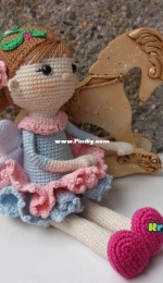 Flower fairy doll