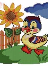 Вишивка хрестиком / Cross Art 0710 Duck 1