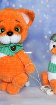 Derzhavina Lyubov - Державина Любовь - Fox and Gose - Лисенок и Гусик - Russian