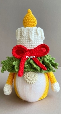 Happy Dolls Handmade - Lucy Magic Pattern - Julia /Kate - Negovorina - Candle Gnome