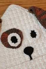Petals to Picots - Kara Gunza - Dog Hooded Towel