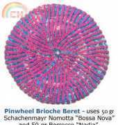 Pinwheel Brioche Beret - Nancy Marchant