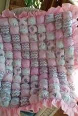 Puffy Quilt with Ruffle
