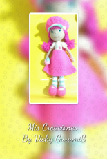 STRAWBERRY GIRL PATTERN TINY MINI