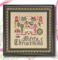 ink circles - arranging ornament christmas