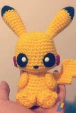 Sir Purl Grey - Phillip Ha - Pikachu Crochet Pattern - Free