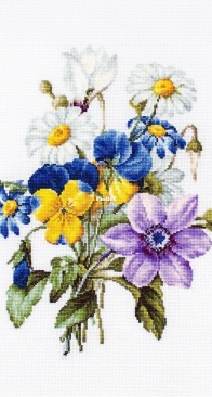 Luca-S B2348 Bouquet of flowers XSD