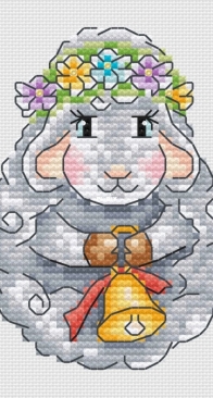 Sheep With A Bell by Natalia Kuznetsova