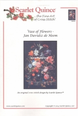 Scarlet Quince DHE001 - Vase with Flowers by Jan Davidsz de Heem