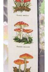 Permin 35-8597 Wild Mushroom Bell Pull Hanging