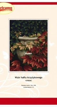 Coricamo GC 4298 - Donica z bluszczem/ Pot with Ivy