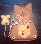 Mi gatito de fieltro/ My felt cat